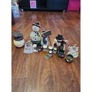 Lot of Snowman Christmas Winter Home Decor Decorations